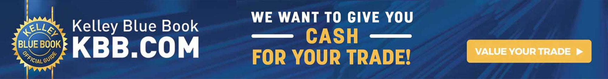 we want to give you cash for your trade banner