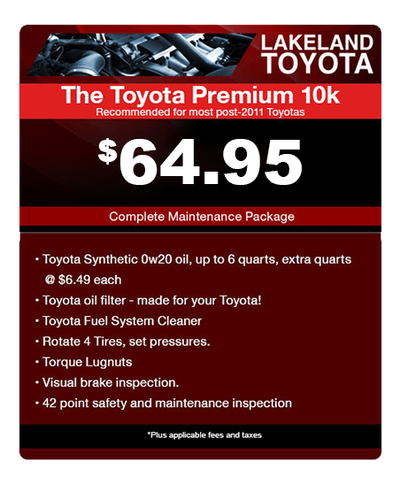 The Toyota Premium 10k